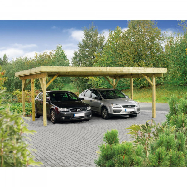 Doppelcarport 1 »B 604 x L 504 cm«