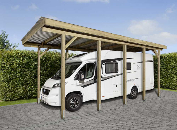 Wohnmobil-Einzelcarport Bremen 2 »B 340 x L 760 cm«