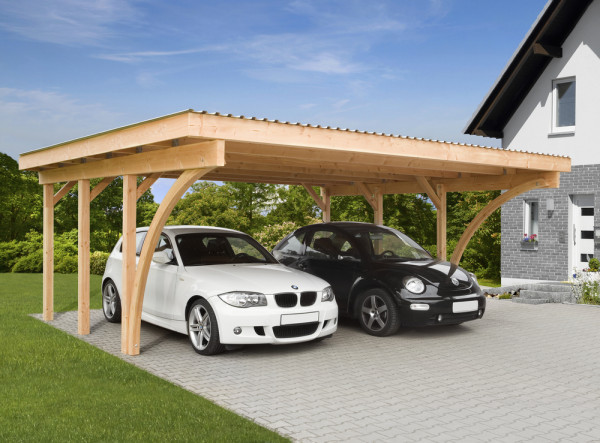 Doppelcarport Stuttgart 1 »B 604 x L 510 cm«