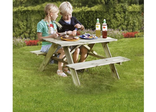 Kinderpicknicktisch »B 90 x T 90, cm«