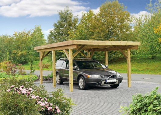 Einzelcarport Bremen 1 »B 340 x L 510 cm«