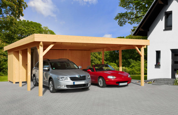 Doppelcarport Heidelberg 2 »B 600 x L 760 cm«