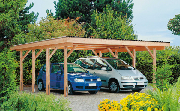 Doppelcarport Stuttgart 3 »B 604 x L 510 cm«